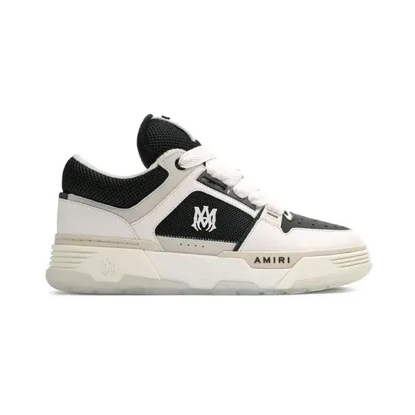 Amiri MA-1 Leather Sneakers White Black