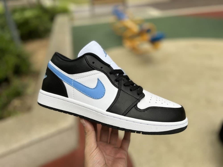 Jordan 1 Low ' University Black White ' (W)