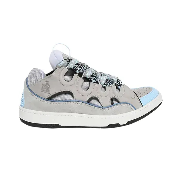 Lanvin Curb Sneaker Grey Light Blue
