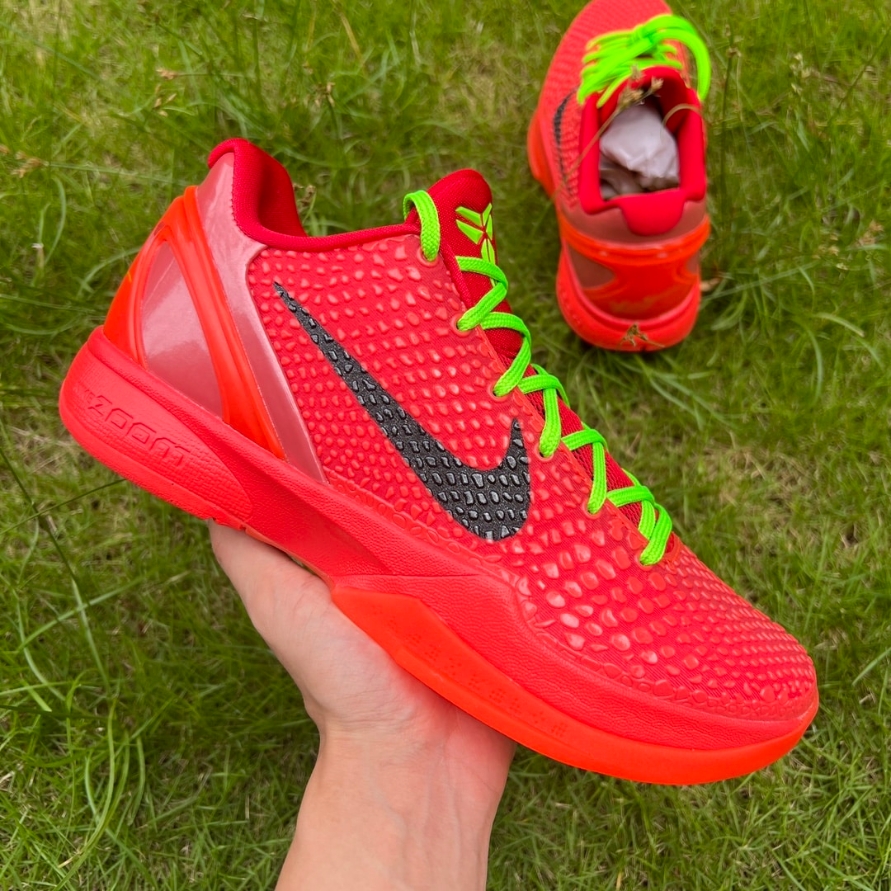 Zoom Kobe 6 Protro ' Reverse Grinch '