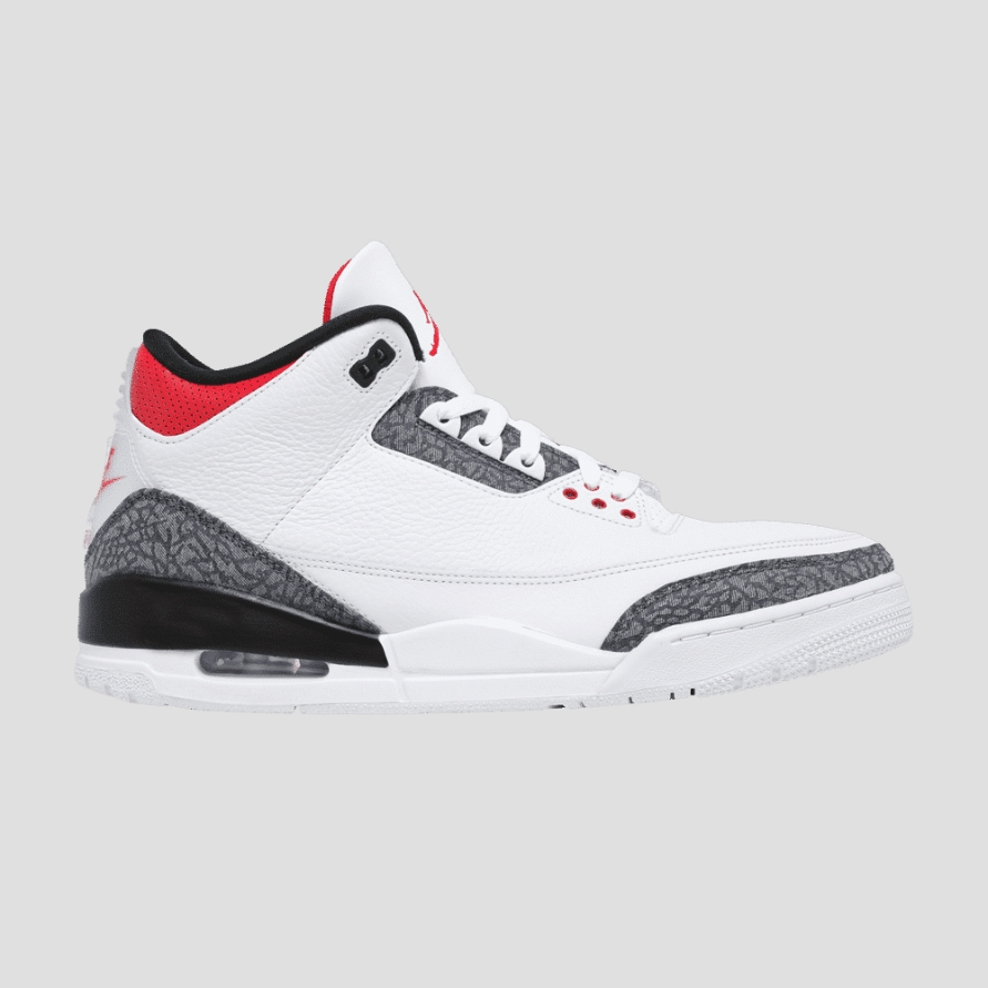Jordan 3 Retro Denim SE ' Fire Red '