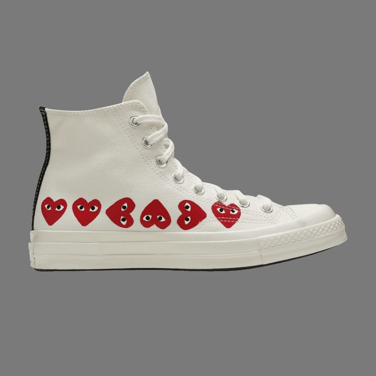 Comme des Gar?ons Play x Chuck 70 Hi Top ' Multi Heart '