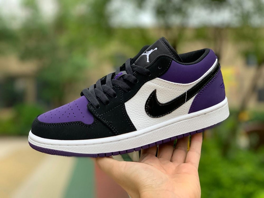 Jordan 1 Low ' Court Purple '
