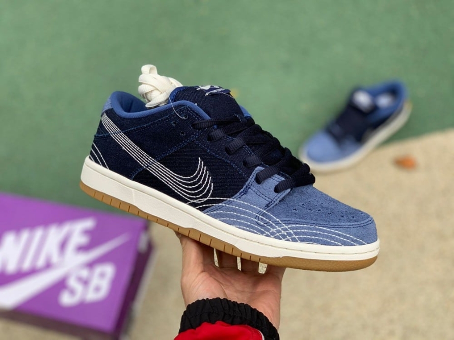 Dunk Low Pro PRM SB ' Sashiko Pack '