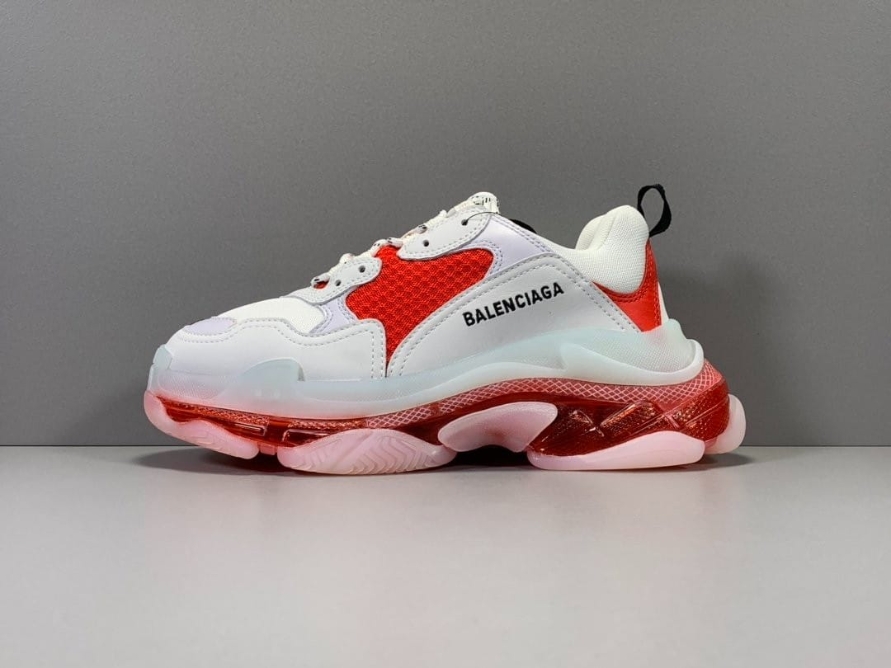 Triple S Sneaker ' Vermillon '