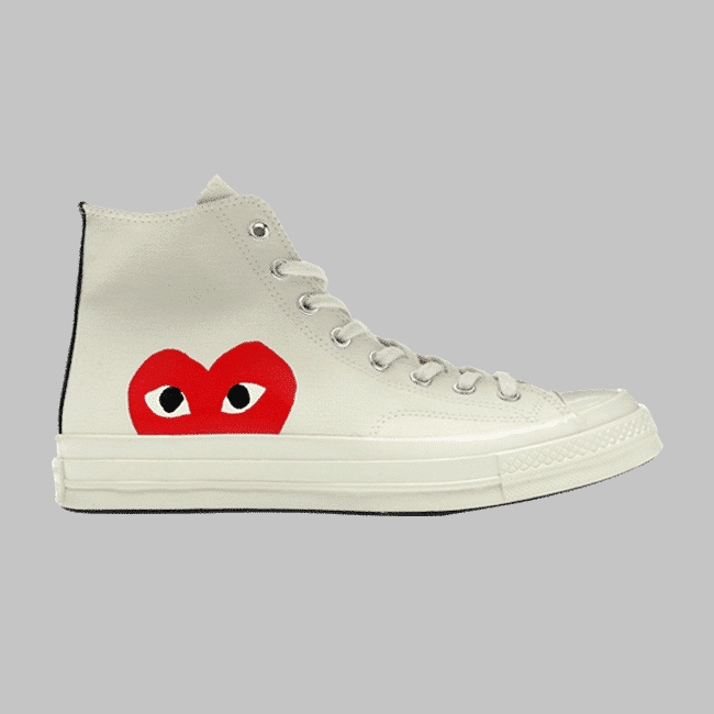 Comme des Gar?ons x Chuck Taylor All Star Hi ' Milk '