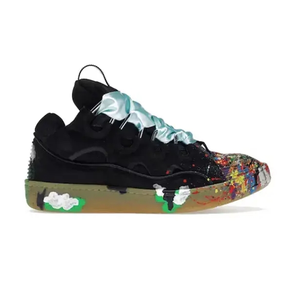 Lanvin Leather Curb Gallery Dept. Black Multi