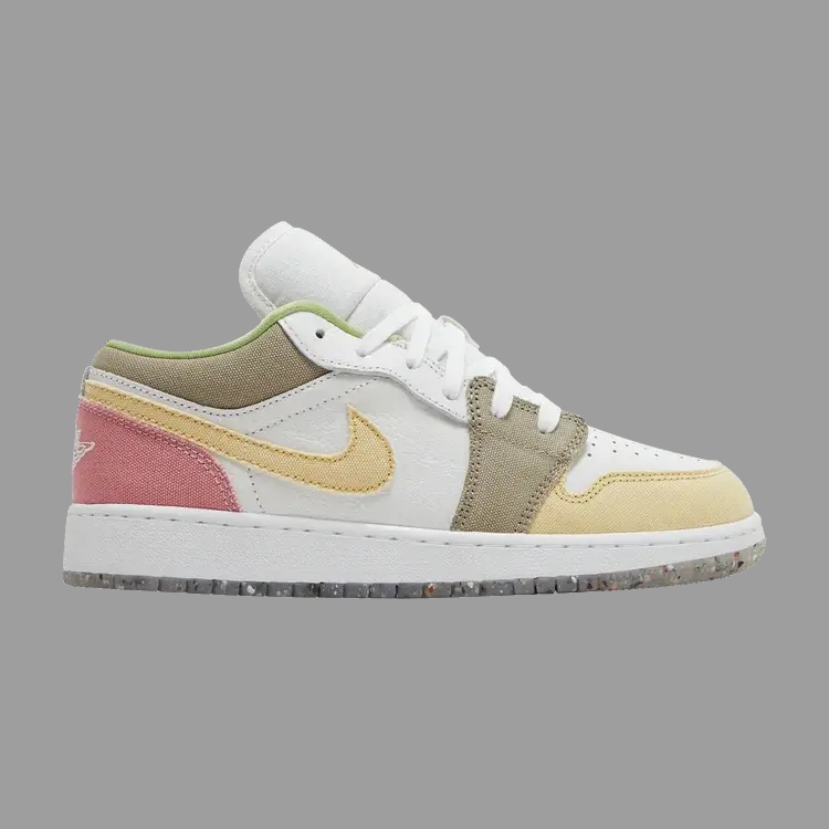 JORDAN 1 LOW SE ' PASTEL GRIND ' (GS)
