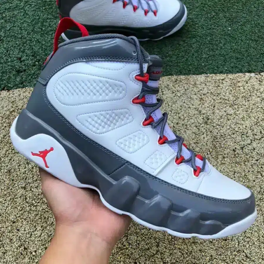 JORDAN 9 RETRO ' FIRE RED '