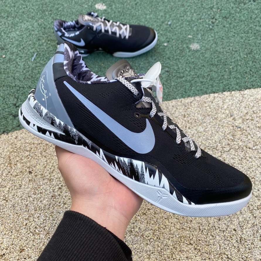 KOBE 8 SYSTEM ' PHILIPPINES PACK ' BLACK SILVER '