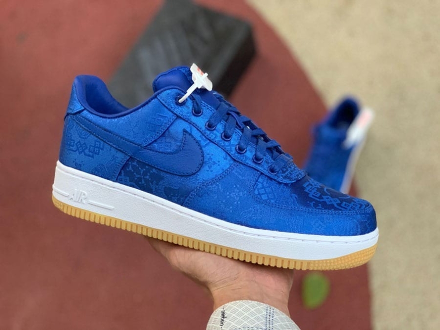 CLOT x Air Force 1 PRM ' Royal Silk '