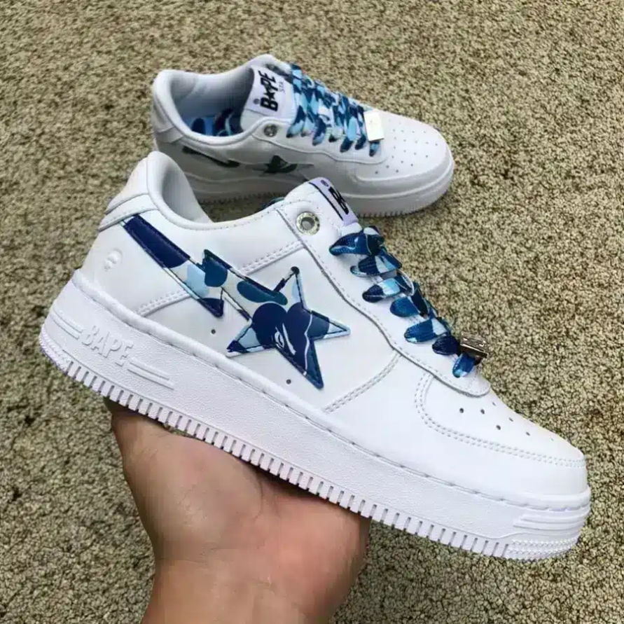 BAPESTA ' ABC CAMO ' BLUE '