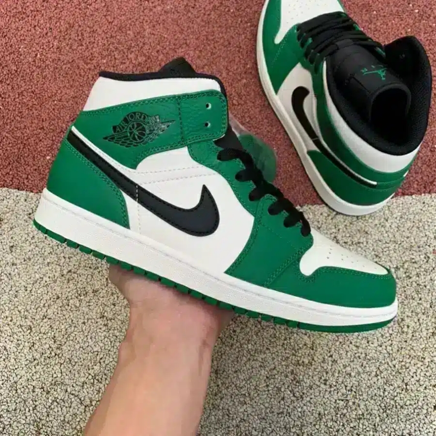 JORDAN 1 MID SE ' PINE GREEN ' (GS)