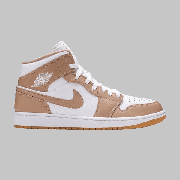 Jordan 1 Mid ' Tan Gum '