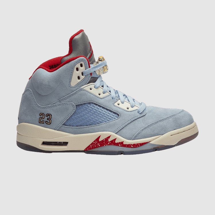 Trophy Room x Jordan 5 Retro ' Ice Blue '