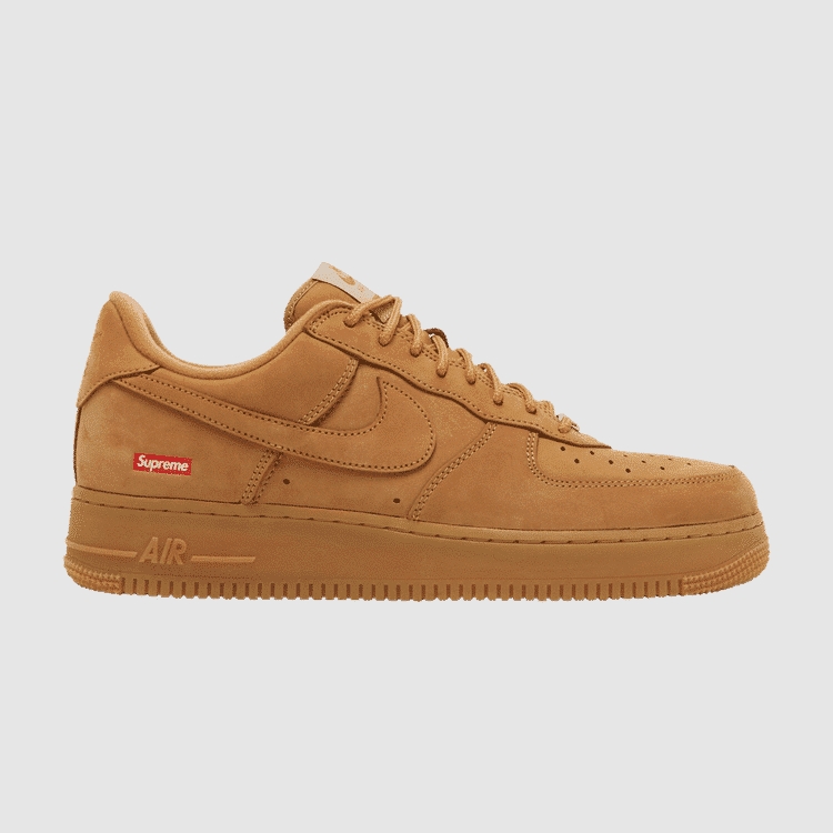 Supreme x Air Force 1 Low SP ' Wheat '