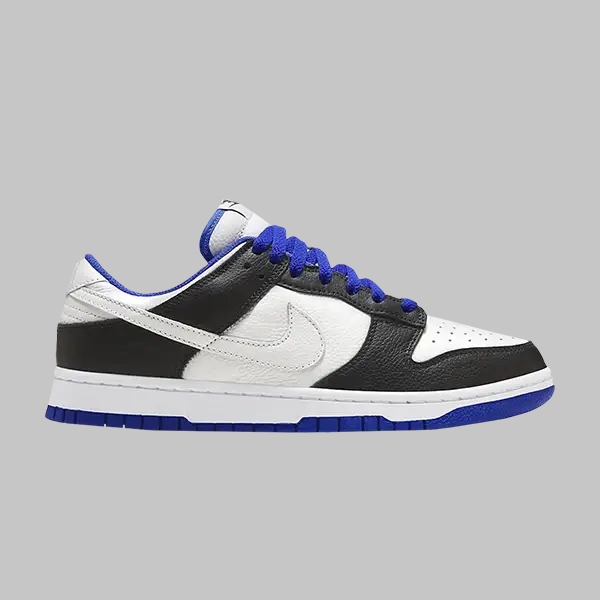 DUNK LOW ' WHITE BLACK GAME ROYAL '