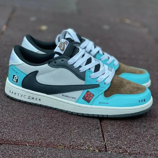TRAVIS SCOTT X JORDAN 1 LOW ' BMW JACKBOYS '