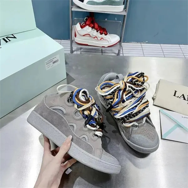 Lanvin Curb Sneaker Grey
