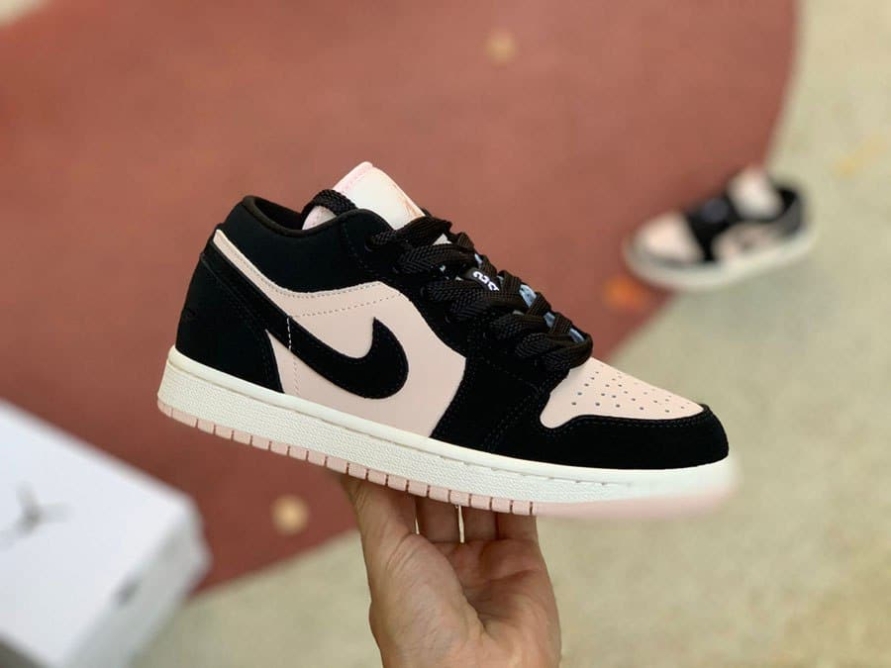 JORDAN 1 LOW ' BLACK GUAVA ICE ' (W)