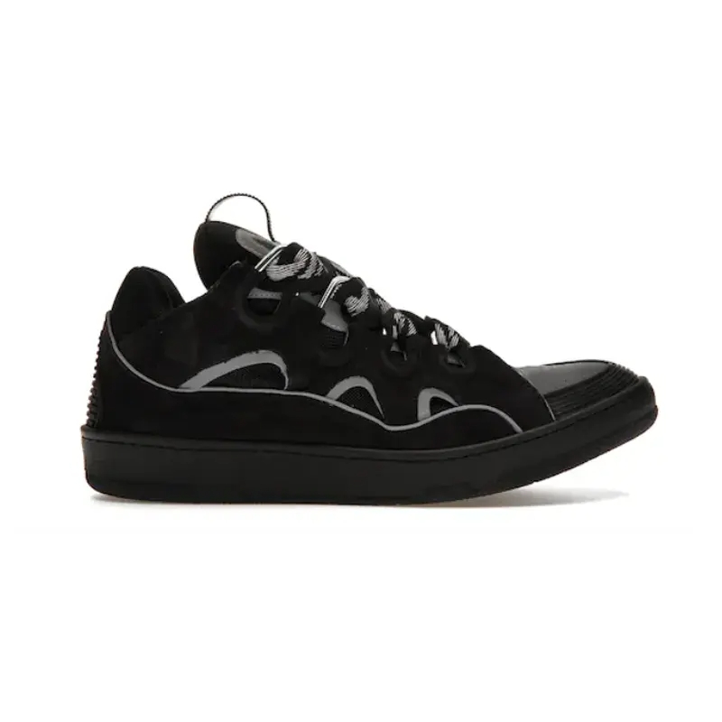 Lanvin Curb Sneaker Black Grey