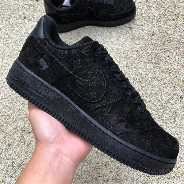 Mens Air Force 1 Low By Virgil Abloh Black