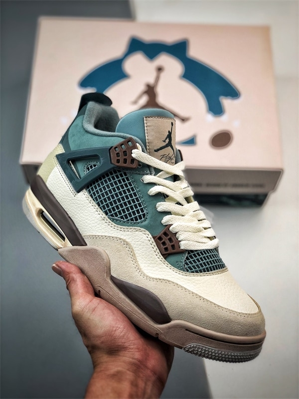 Jordan 4 Retro ' Custom Snorlax '