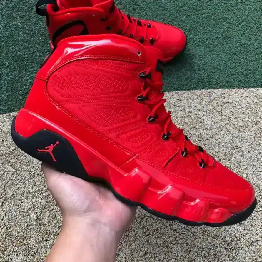 JORDAN 9 RETRO ' CHILE RED '