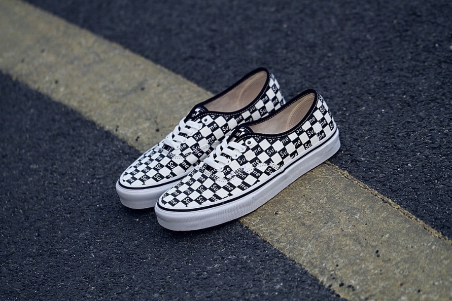Supreme x Authentic Pro ' Checkered Black '