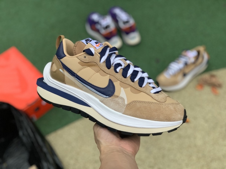 Sacai x VaporWaffle ' Sesame Blue Void '