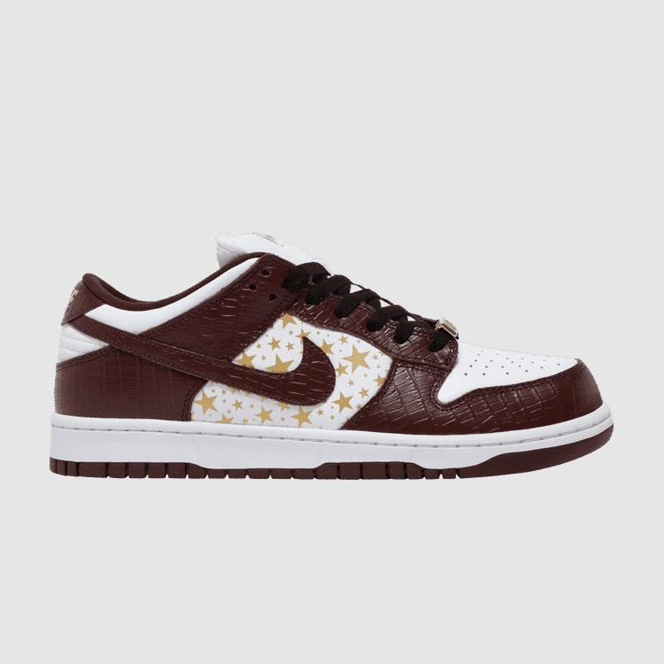 Supreme x Dunk Low OG SB QS ' Barkroot Brown '