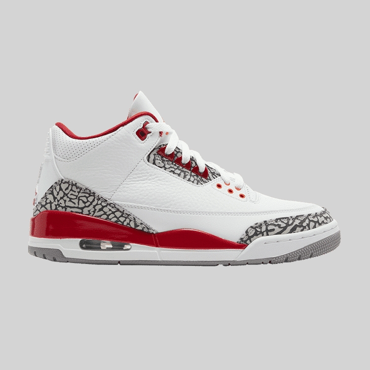 Jordan 3 Retro ' Cardinal Red '