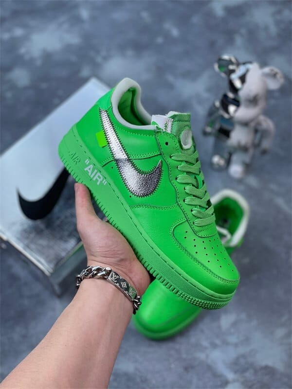 OFF-WHITE X AIR FORCE 1 LOW ' LIGHT GREEN SPARK '