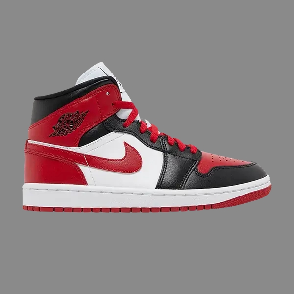 JORDAN 1 MID ' ALTERNATE BRED TOE ' (W)