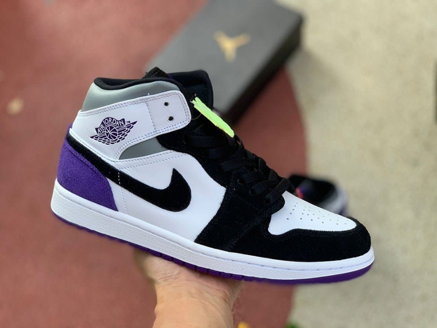 Jordan 1 Mid SE ' Varsity Purple '