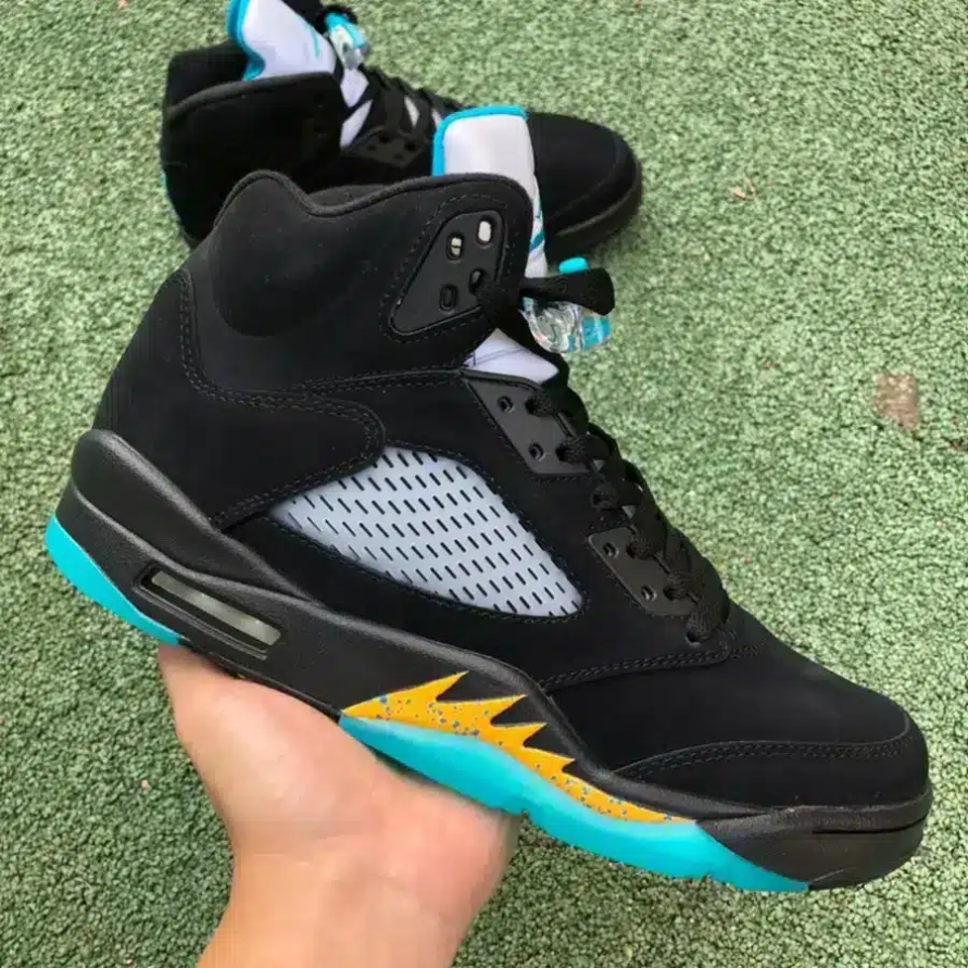 JORDAN 5 RETRO ' AQUA '