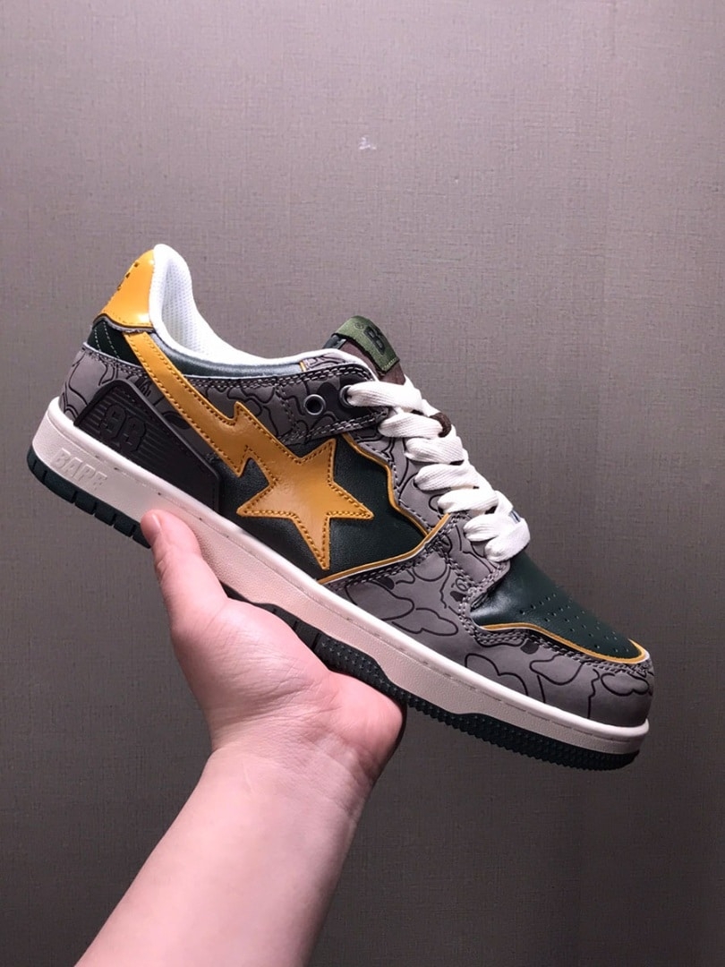 Bape Sk8 Sta Low ' Green Camo '