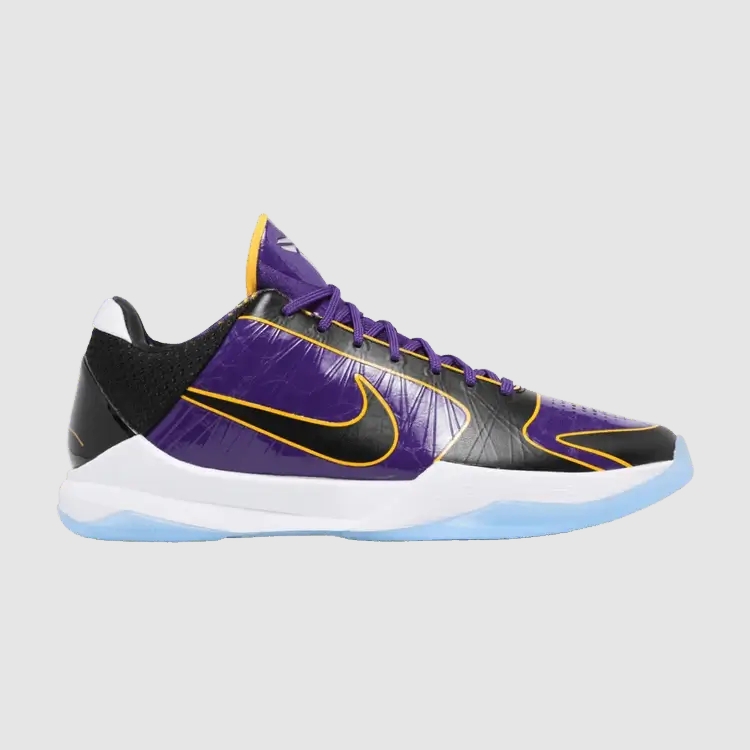 ZOOM KOBE 5 PROTRO LAKERS ' 5X CHAMP '