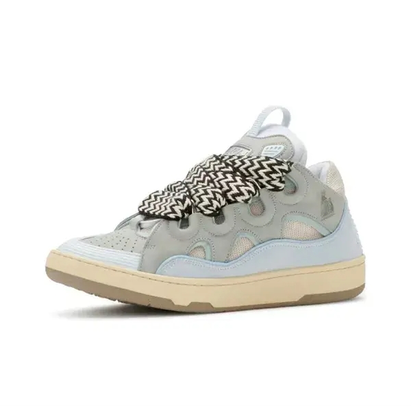 Lanvin Leather Curb Light Blue Gum