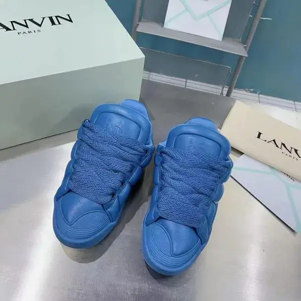 Lanvin Curb Sneaker Blue