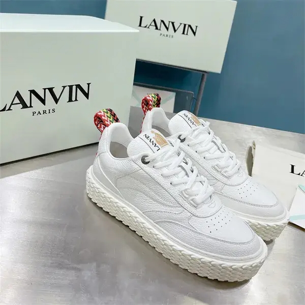 Lanvin Curbies Sneakers White