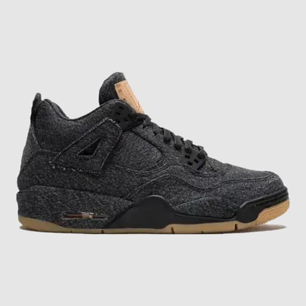 Levi ' s X Jordan Air Jordan 4 Levis Black