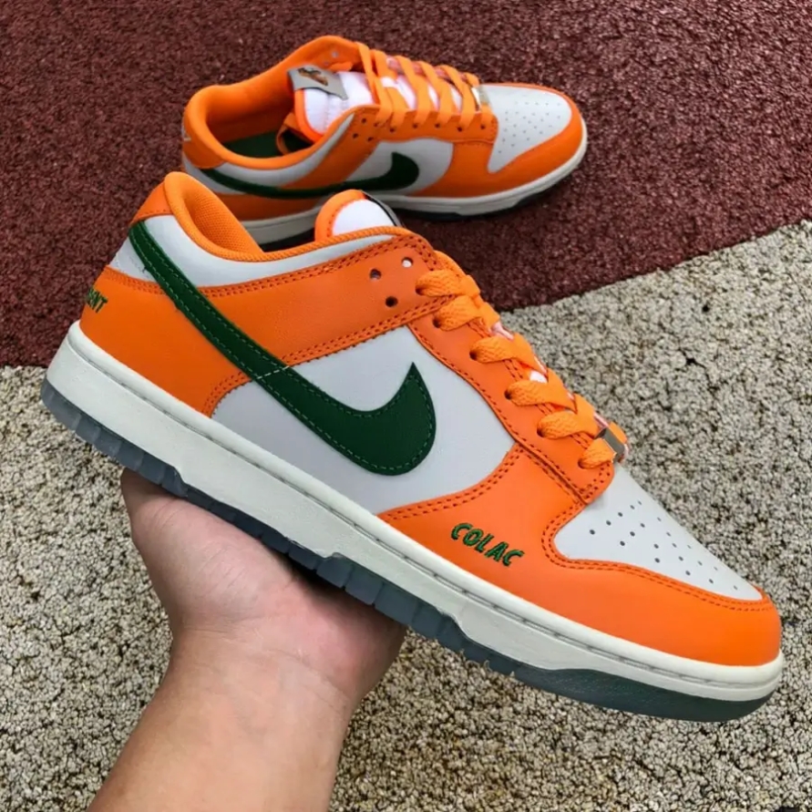 FLORIDA A'M UNIVERSITY X DUNK LOW ' RATTLERS '