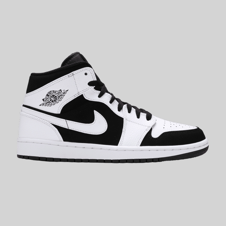 Jordan 1 Retro Mid ' Tuxedo '