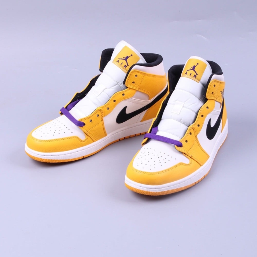JORDAN 1 MID ' LAKERS ' (GS)