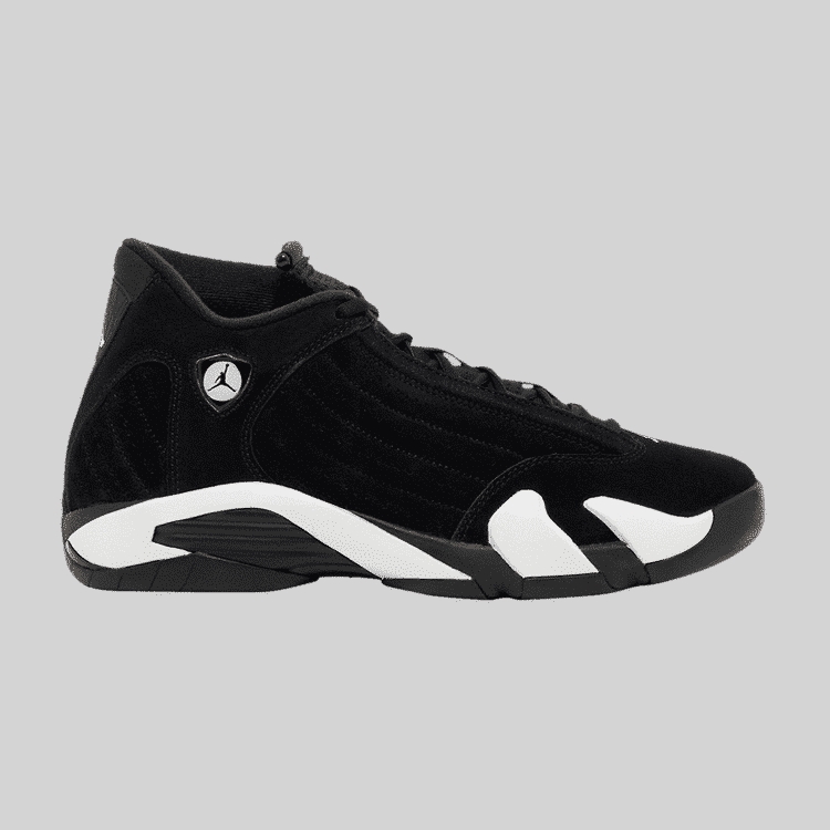 JORDAN 14 RETRO ' BLACK WHITE '