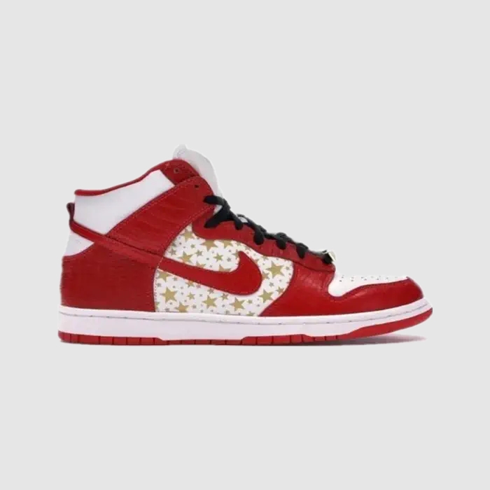 Supreme x Dunk High Pro SB ' Red '