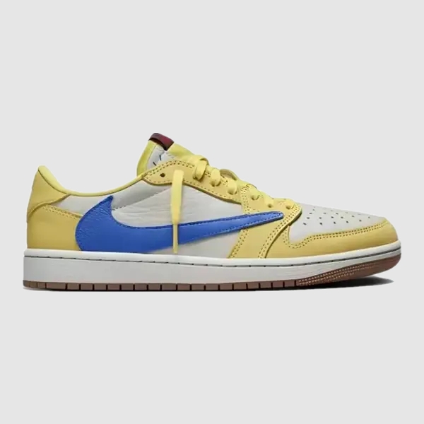 Travis Scott x Jordan 1 Low ' Canary Yellow '