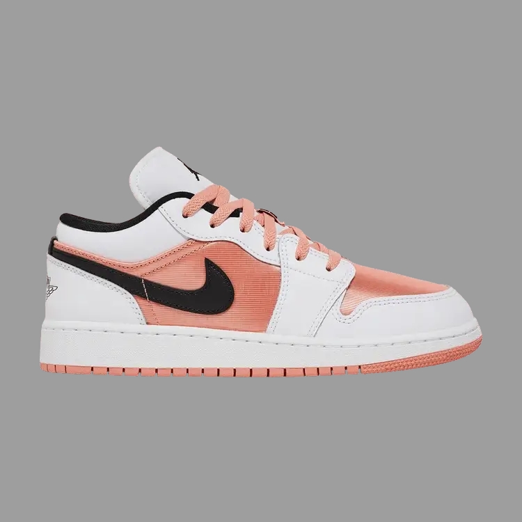 JORDAN 1 LOW ' LIGHT MADDER ROOT ' (GS)