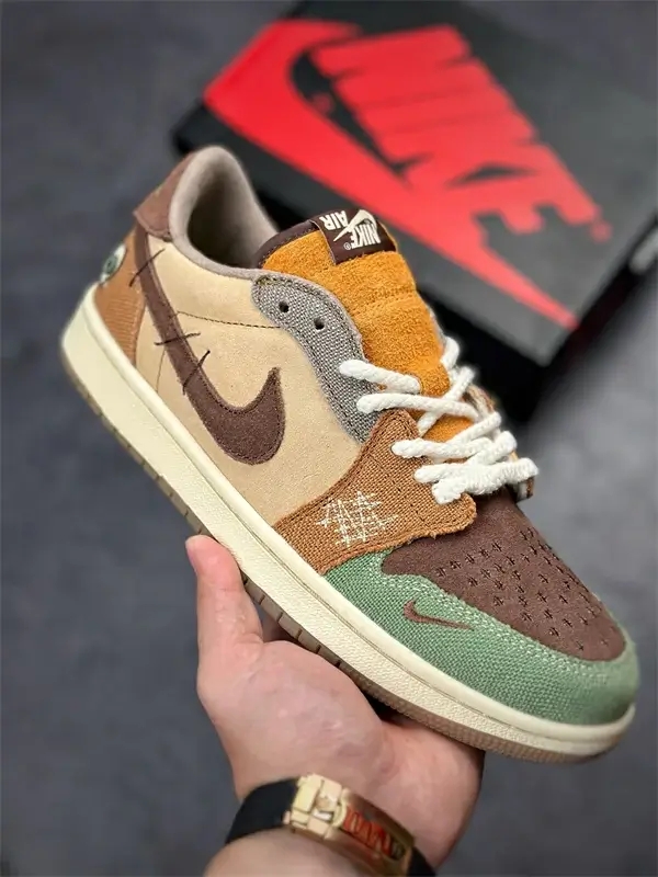 Zion Williamson x Air Jordan 1 Retro Low OG ' Voodoo '